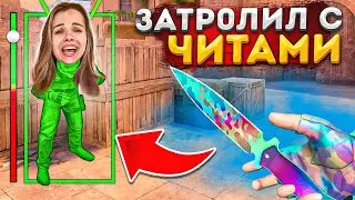 ЗАТРОЛЛИЛ АГРО СТРИМЕРШУ С ЧИТАМИ! ДУЭЛИ ЗА МИМИКРАЙ В STANDOFF 2