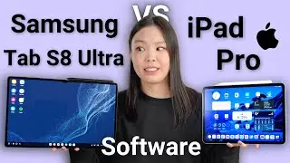 Are Samsungs New Tablets Better Than iPads? | Samsung Tab S8 Ultra vs iPad Pro SOFTWARE Experience