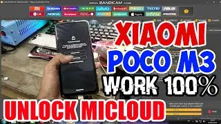 XIAOMI POCO M3 || UNLOCK MICLOUD ONE CLICK!! WITH UNLOCK TOOL