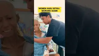 momen haru ketika suami rawat istri yang sedang sakit kangker ‼️#momenharu #kangker #suami #sedih