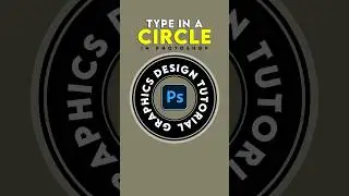 How to Type in a Circle in Adobe Photoshop. 