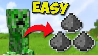 EASIEST AFK Gunpowder Farm In Minecraft!!! - Creeper Farm Tutorial