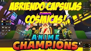 Opening 85x Capsules Cosmic🎃 ANIME CHAMPION SIMULATOR ✨⚔️ #ACH  #animechampions #anime #play