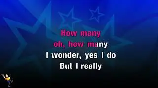 I Really Don't Want To Know - Elvis Presley (KARAOKE)