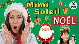 Noël avec Mimi Soleil | Père-Noël Sapin Renne Cadeau | Vidéos éducatives pour enfants de maternelle