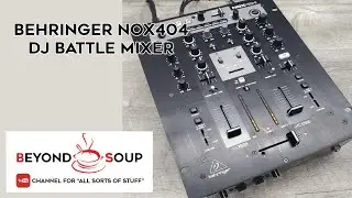 Behringer NOX404 2-Channel Battle Mixer Turntablist/Remixer/Digital DJ/Scratch Demo