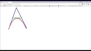 SVG Path |  Create a path in svg | HTML5 SVG Path | Bezier Curve using svg path