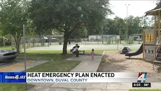 City of Jacksonville activates heat emergency plan, opens cooling centers