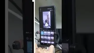 Adding Lightning Background Video Effect on Capcut 
