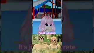 it's just a cigarrete || Roblox