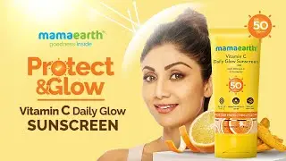 Mamaearth Vitamin C Daily Glow Sunscreen with SPF 50 & PA+++ Protection