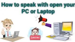 Computer Top 3 Tricks on Notepad || Computer tips and tricks ll how to speak with open your PC