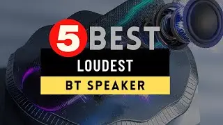 Best Loudest Bluetooth Speakers 2024 🔶 Top 5 Loudest Bluetooth Speaker Reviews