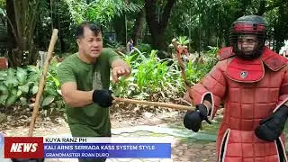 Kali Arnis serrada kass system style martial arts (GRANDMASTER: ROAN DURO)