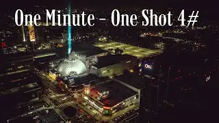 One Minute - One Shot 4# 🚁 - Hollywood by night - Los Angeles - 4K