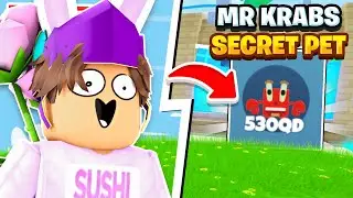 🦀 Hatched New MR KRABS SECRET Pet... (Roblox Mining Clicker Simulator)