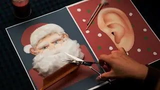 ASMR 토닥토닥 수면실 | 🎅🏼 산타할아버지 수염정리랑 귀청소asmr🎄 해드리기