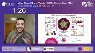 Vitae 3MT® 2024 Finalist, Ferdinando Sereno, University College London (UCL)