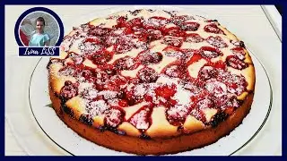 Simple STRAWBERRY PIE - Any berries will do - What to make with strawberries - Dessert