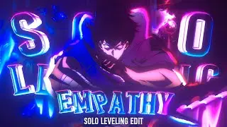 Solo Leveling - Empathy [Edit/AMV] Quick Alight Motion📱 Preset XML/Clips.