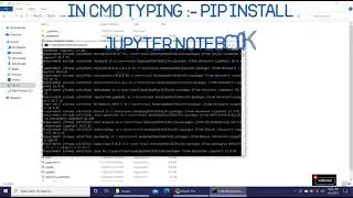 How To Install Jupyter Notebook in Windows10 | 