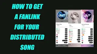 HOW TO GET AND EDIT A FANLINK OR MUSIC LINK FROM DISTROKID DISTRIBUTED SONG ONLINE