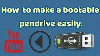 How to make Bootable USB pendrive