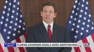 DeSantis signs Floridas 6-week abortion ban into law, but its not in effect yet