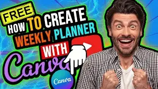 How to Create Weekly Planner For Business - Canva For Beginners