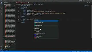 Cómo hacer un CSS estilo lineal en HTML | Visual Studio Code |