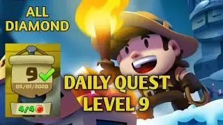 DAILY QUEST LEVEL 9 Diamond Quest: Don't Rush gameplay