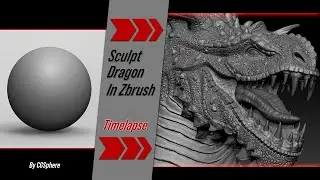 Dragon - Zbrush Speed Sculpt