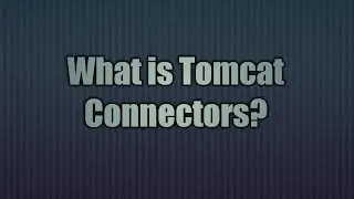 6.Tomcat Connectors
