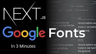 How To Add Google Fonts to Next JS - No Errors