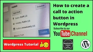 How to create a call to action button in Wordpress