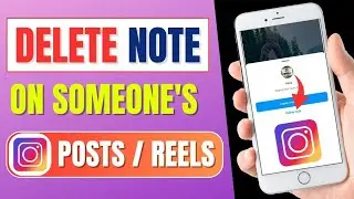 How To Remove Note From Someone Instagram Posts And Reels | Delete Notes From Instagram Reels