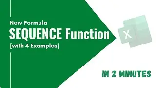 SEQUENCE Function in Excel 