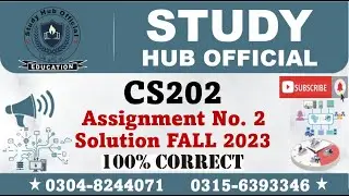 CS202 Assignment 2 Solution 2024, CS202 Assignment 2 Solution Fall 2023, CS202 Assignment 2 Solution