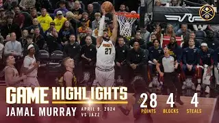 Jamal Murray Full Game Highlights vs. Jazz 🎥