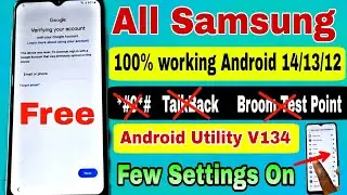 Samsung Frp Bypass 2024 *#0*# Not Working Android 12 13 14 || New Method - No Code *#0*# - No Tool