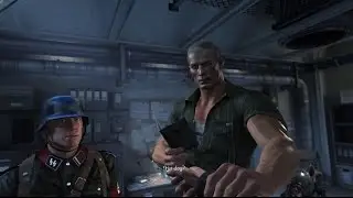 Wolfenstein: The Old Blood - "Hot Dog joke" Scene