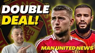 De Ligt & Mazraoui Done! Bissaka Exit Confirmed! Man United News