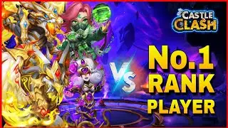 Best team set up vs No.1 Player of Castle Clash