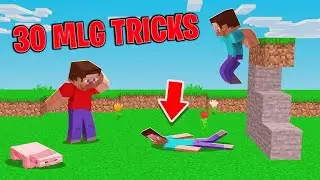 I Have 30 MLG Tricks for NO FALL DAMAGE in Minecraft in Hindi