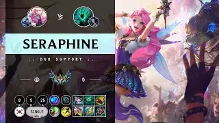 Seraphine Support vs Thresh - KR Challenger Patch 14.11