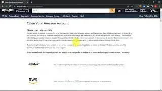 How To Delete Amazon Account Permanently