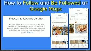 How to Follow and Be Followed at Google Maps