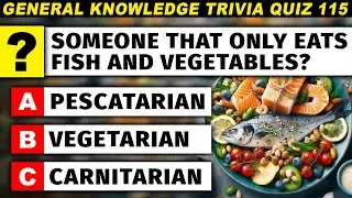 Ultimate General Knowledge Trivia Quiz 115 - Diseases, Acronyms, Famous People | 50 Questions