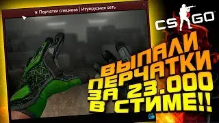 ВЫПАЛИ ПЕРЧАТКИ ЗА 23.000 В СТИМЕ! ЭТО СВЕРШИЛОСЬ! - ОТКРЫТИЕ КЕЙСОВ CSGO