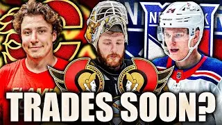 THE MOST LIKELY NHL TRADES FOR NEXT SEASON? FLAMES, RANGERS, SENATORS NEWS